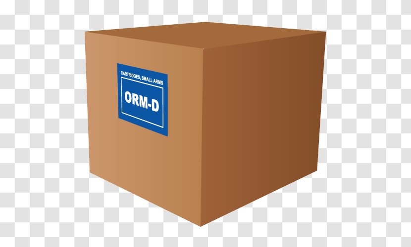 ORM-D Label Sticker Box United Parcel Service - Small Arms - Packing Transparent PNG