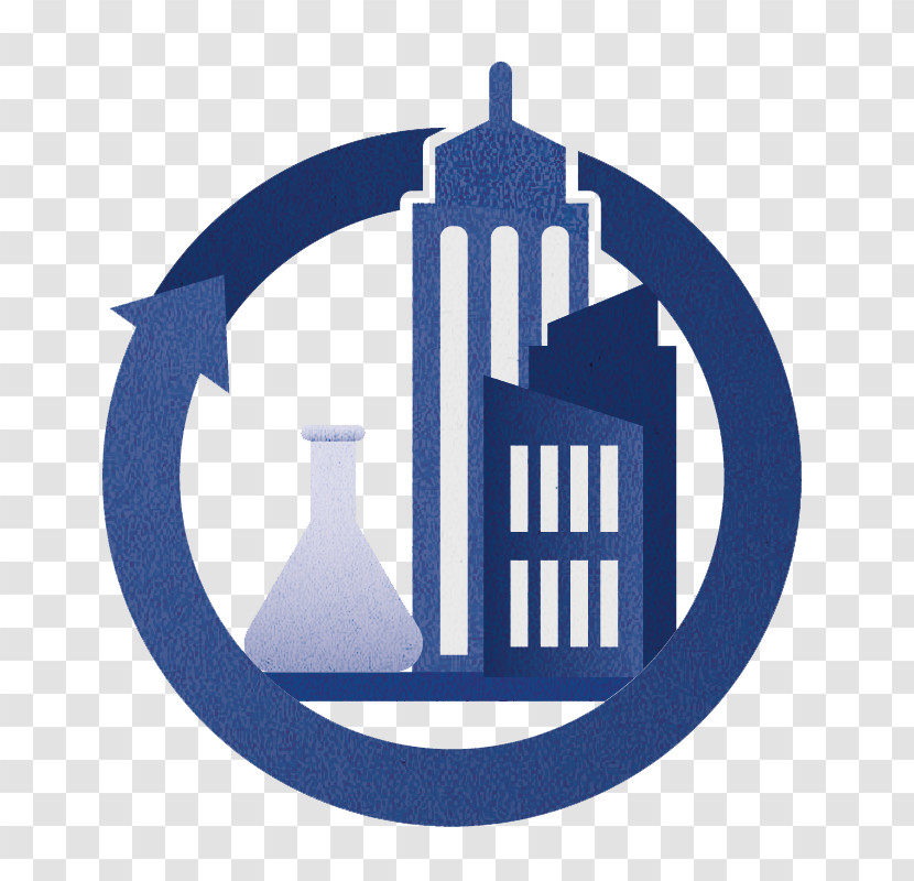 Blue Logo Symbol Circle Transparent PNG