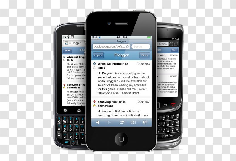 IPhone BlackBerry Laptop Handheld Devices - Gadget - Iphone Transparent PNG