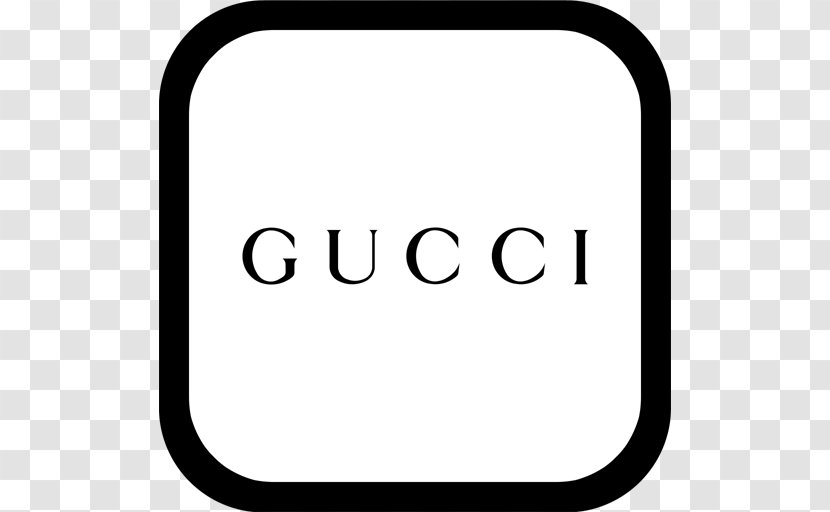 Clip Art Brand Gucci Product Design - Black - Clipart Transparent PNG