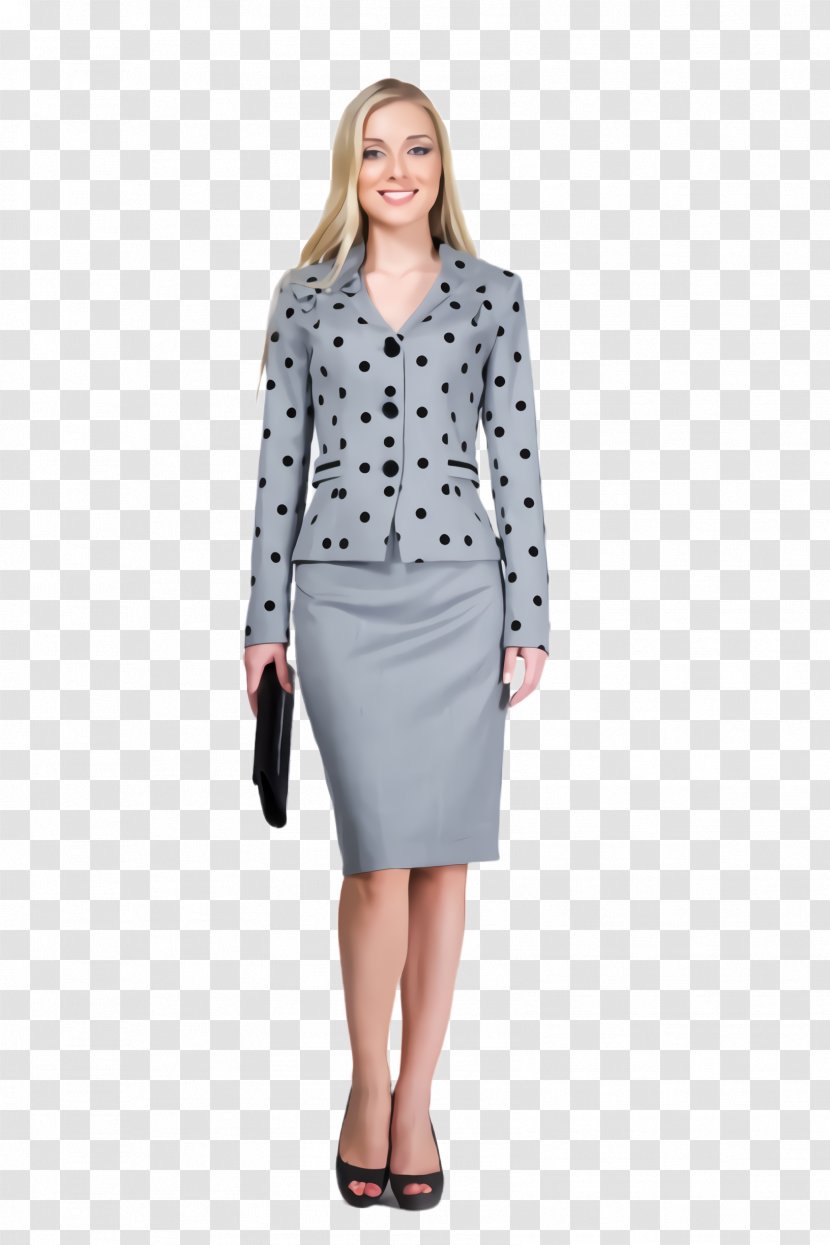 Clothing White Outerwear Pencil Skirt Sleeve - Fashion Blazer Transparent PNG