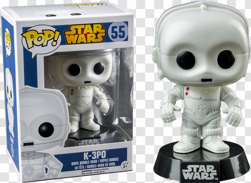 C-3PO Funko Luke Skywalker Bodhi Rook Action & Toy Figures - Pop Star Transparent PNG