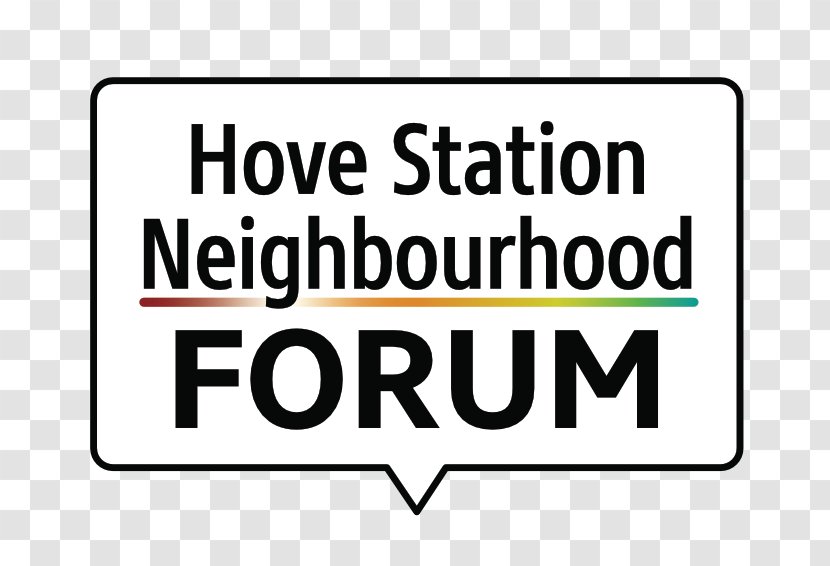 Brighton Neighbourhood Community Plan Map - Text - Station Transparent PNG
