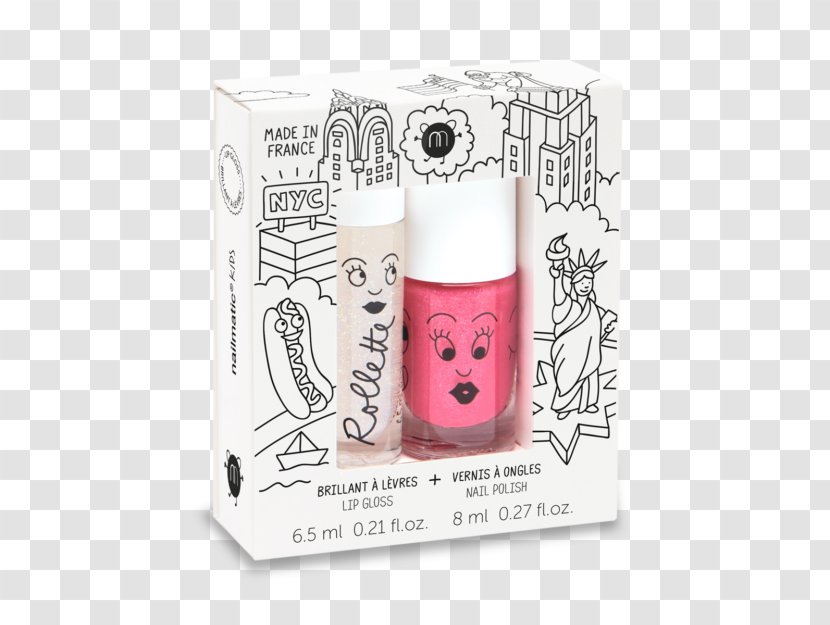 Lip Gloss Nail Polish Child New York City - Fruit Transparent PNG