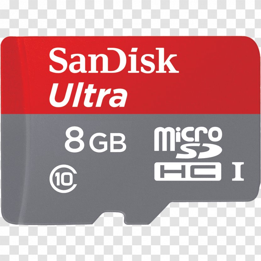 MicroSDHC Flash Memory Cards Secure Digital SanDisk - Electronics Accessory - GB Transparent PNG