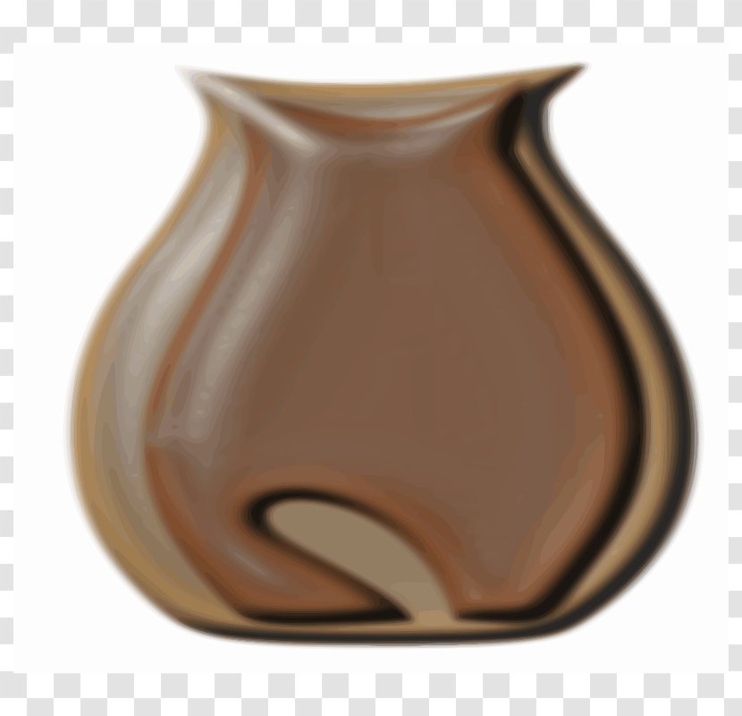 Vase Artifact Brown Transparent PNG