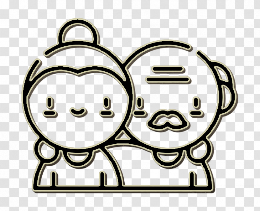 Old Icon Friendship Icon Transparent PNG