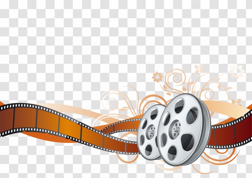 Film Cinema Royalty-free Clip Art - Filmstrip - Vector Color Reel Movie Transparent PNG