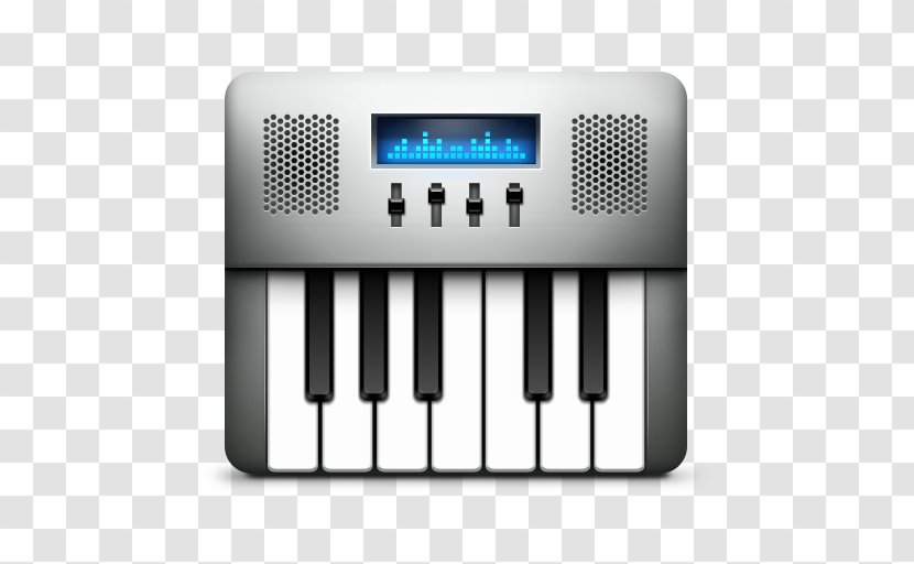 Musical Instrument Input Device Electronic - Silhouette - Audio MIDI Setup Transparent PNG