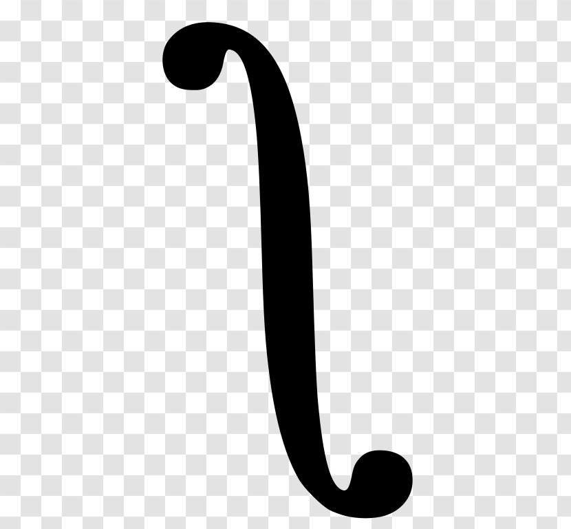 Integral Symbol Mathematics Clip Art - Volume Transparent PNG