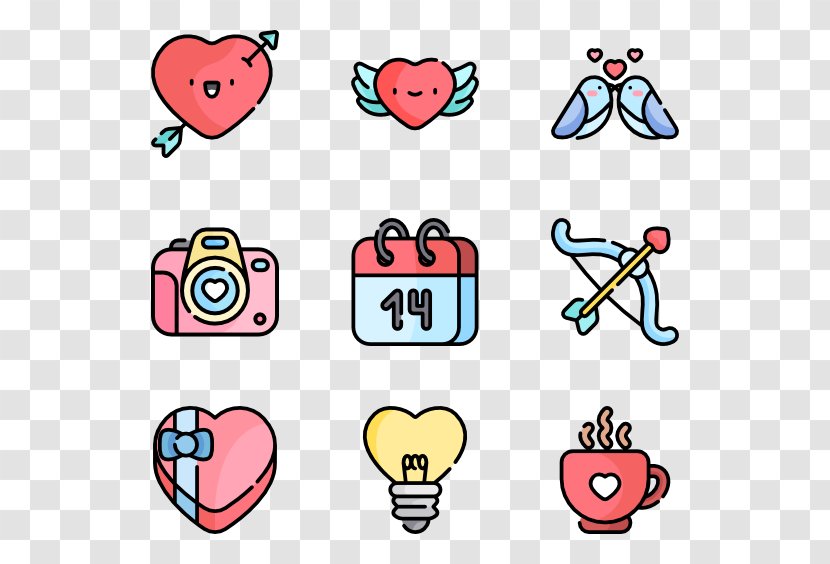 Human Behavior Technology Emoticon Clip Art - Cartoon - Valentine's Day English Handwriting Font Transparent PNG