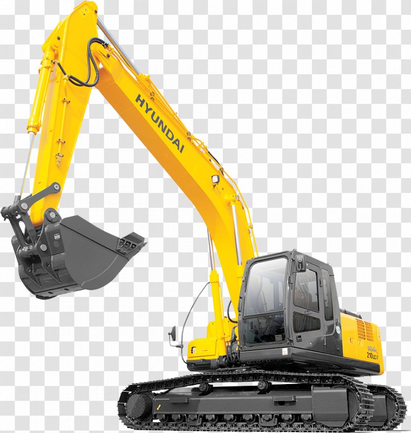 Hyundai Motor Company Komatsu Limited Crawler Excavator Architectural Engineering - Crane Transparent PNG