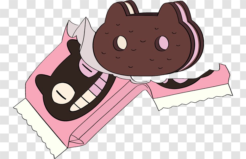 Ice Cream Sandwich Steven Universe Cookie Cat Chocolate Brownie - Heart - Biscuit Transparent PNG