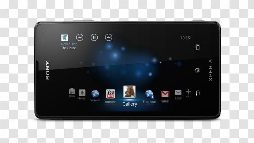 Smartphone Sony Xperia TX S P - Electronics Transparent PNG