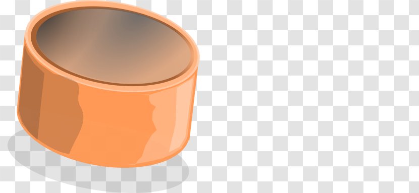 Material Cylinder - Peach - Packing Cliparts Transparent PNG