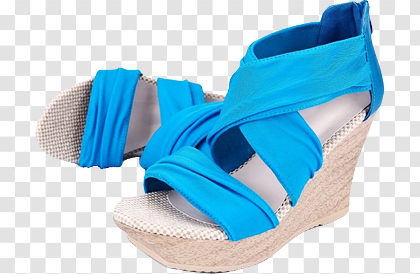 Sandal Shoe High-heeled Footwear - Sandals Transparent PNG