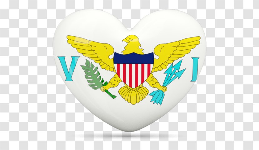 Flag Of The United States Virgin Islands - Yellow - Vi Transparent PNG