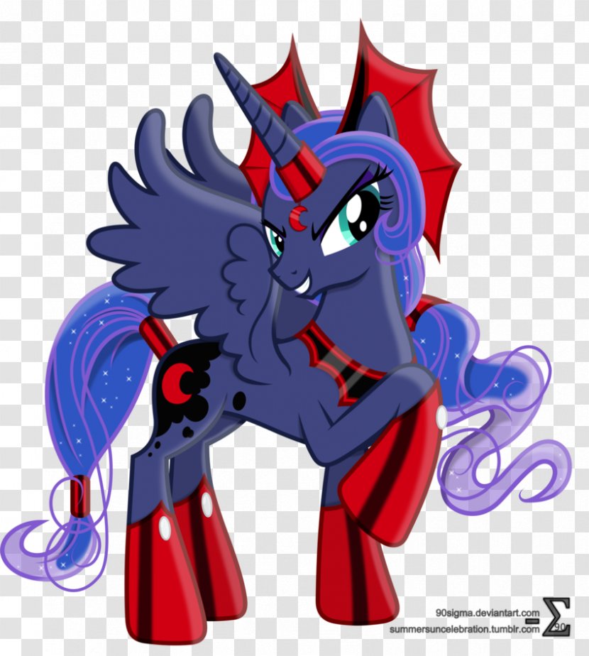 Princess Luna Celestia Twilight Sparkle Pony Cadance - Evil My Little Pictures Transparent PNG