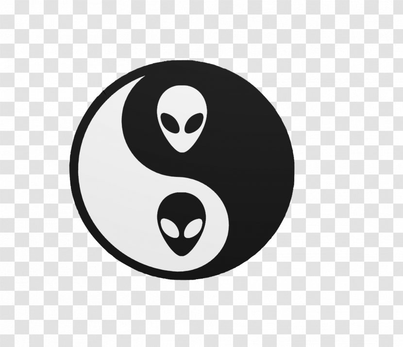 Yin And Yang Vaporwave Unidentified Flying Object Transparent PNG