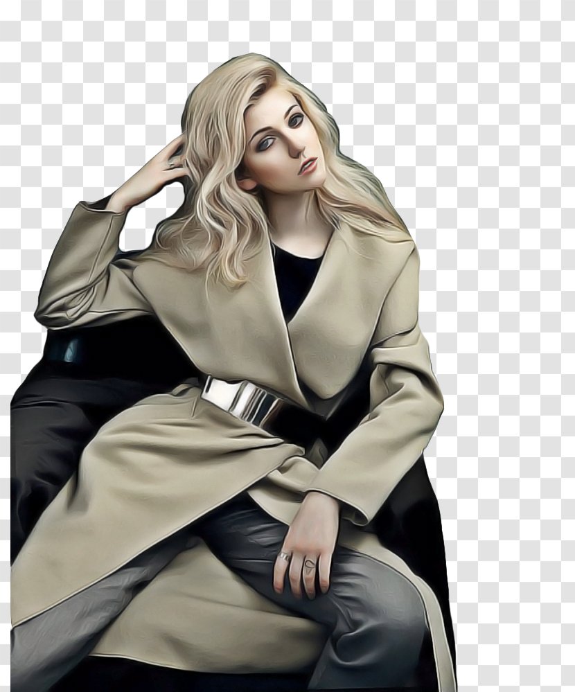 Coat Cartoon - Actor - Fashion Model Jacket Transparent PNG