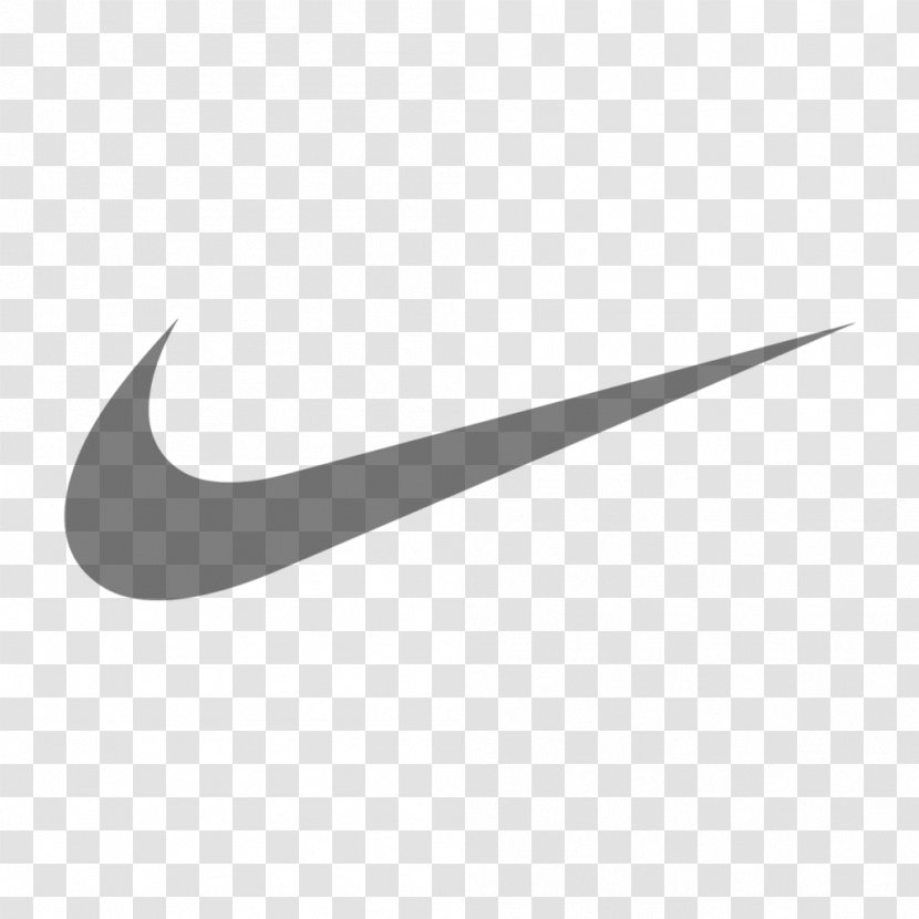 Nike Adidas Swoosh Logo - Black And White Transparent PNG