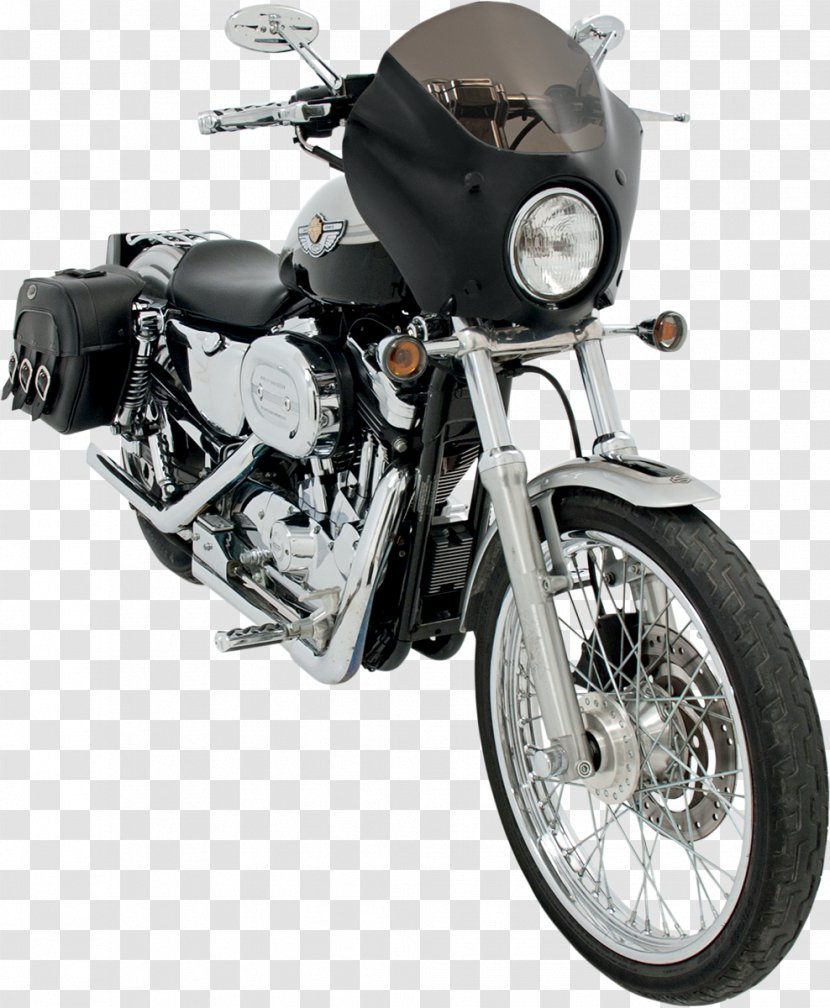 Motorcycle Accessories Cruiser Car Fairings Harley-Davidson Sportster - Headlamp Transparent PNG