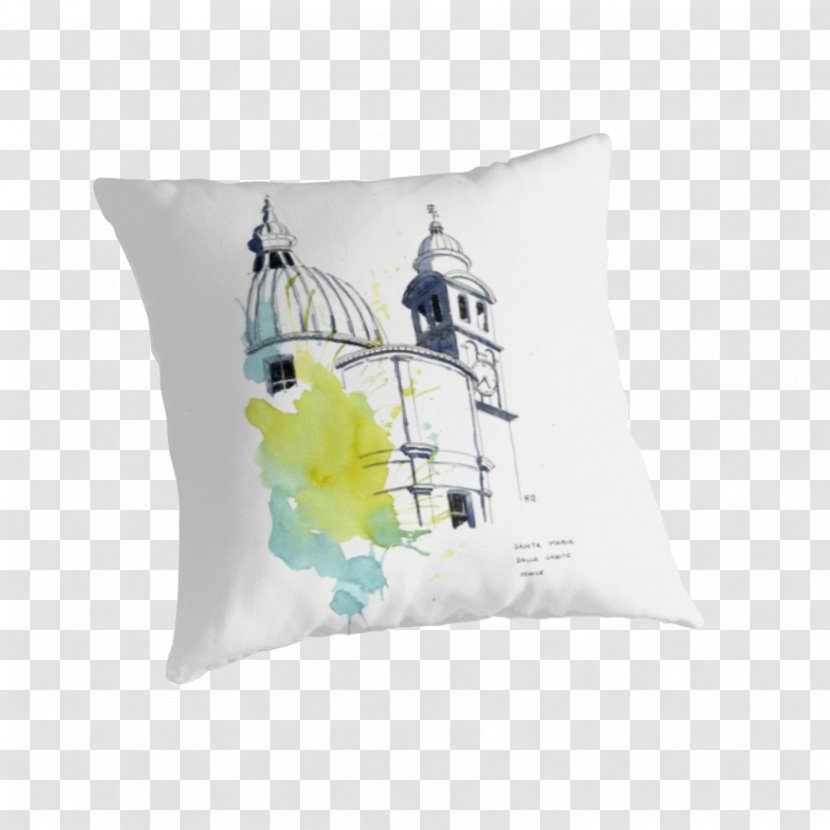 Watercolor Painting Work Of Art Throw Pillows Cushion - Pillow - Throwing A Salute Transparent PNG
