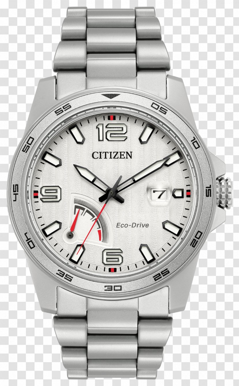 Eco-Drive Watch Citizen Holdings Jewellery Chronograph - Silver Transparent PNG