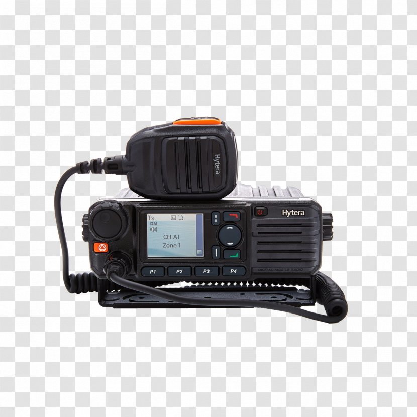Two-way Radio Digital Mobile Citizens Band Hytera Transparent PNG