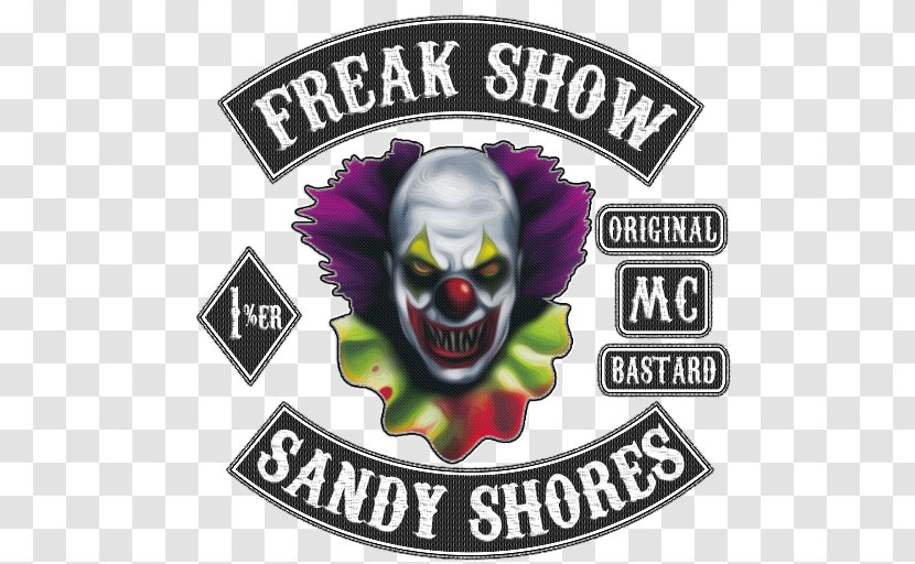 Paper Clown Logo Font - Freak Show Transparent PNG