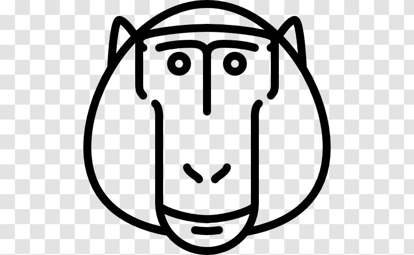 Baboons Dog Clip Art - Smile - Baboon Transparent PNG
