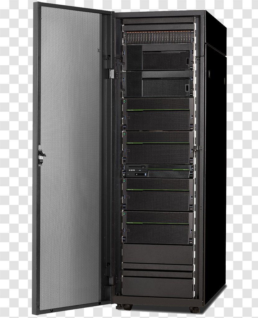 IBM Power Systems Computer Servers POWER8 19-inch Rack - Disk Array - Ibm Transparent PNG