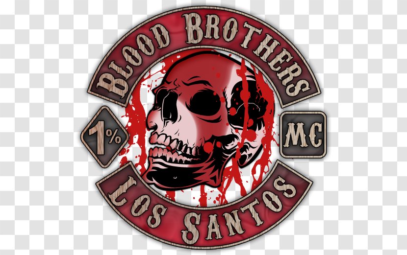 Motorcycle Club Grand Theft Auto V Embroidered Patch Colors - Bikers Against Bullying Transparent PNG
