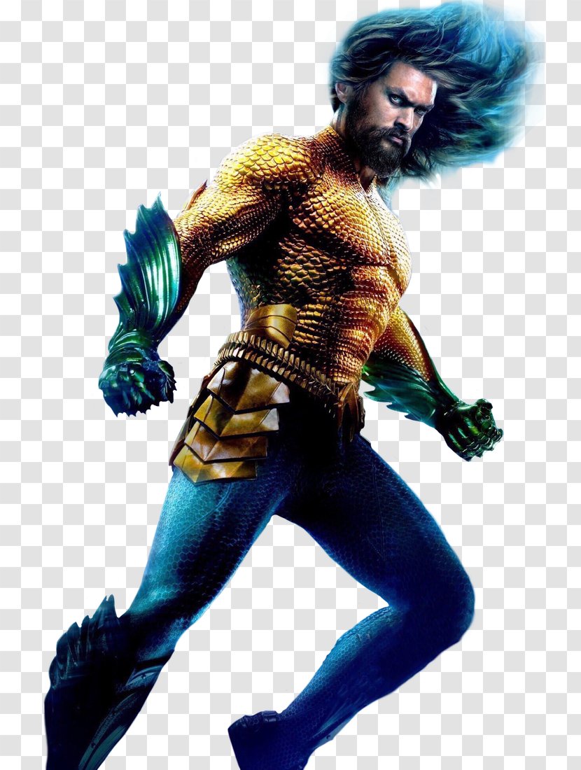 Jason Momoa Aquaman Film Desktop Wallpaper Dc Extended Universe Poster Poseidons Trident Transparent Png