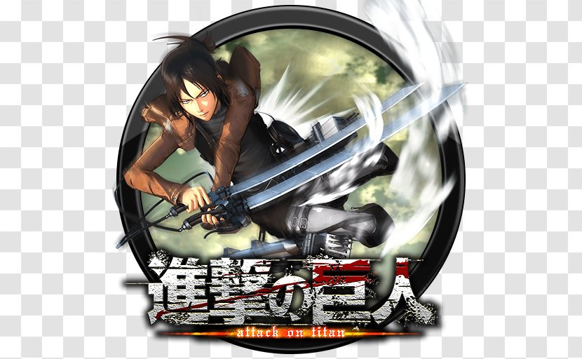 A.O.T.: Wings Of Freedom Attack On Titan 2 Eren Yeager Mikasa Ackerman - Cartoon - Aot Logo Transparent PNG