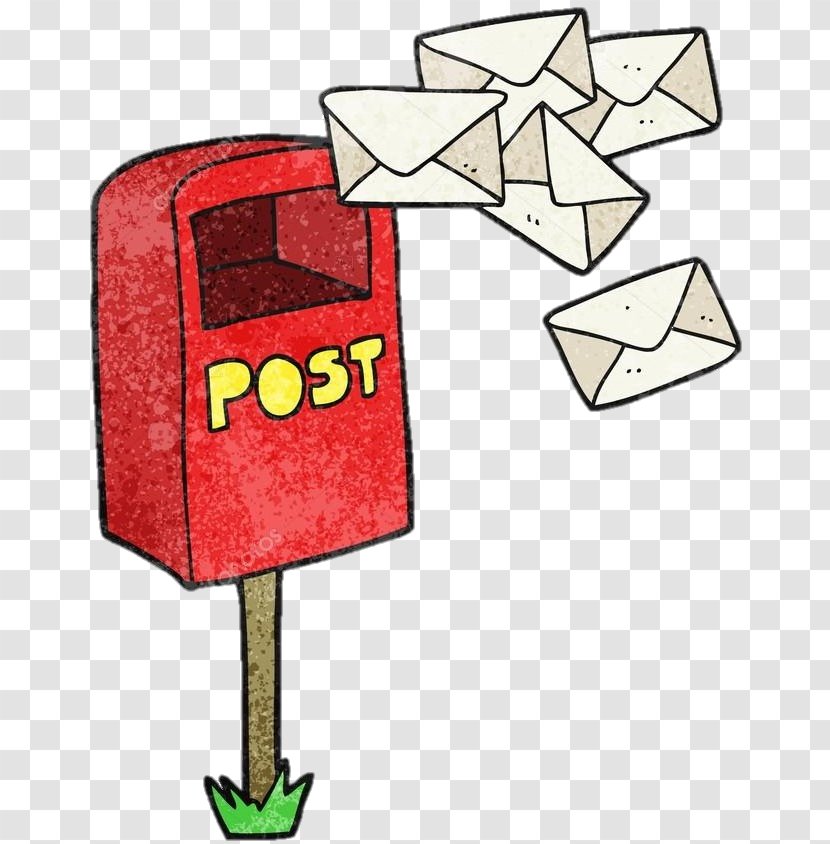 Post Box Mail Letter Vector Graphics Image - Signage Transparent PNG