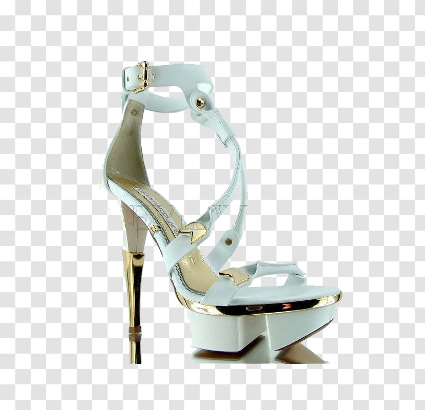 High-heeled Footwear Sandal Shoe - Highheeled - Qian Ma Can Lorenz Strap High Heels Transparent PNG