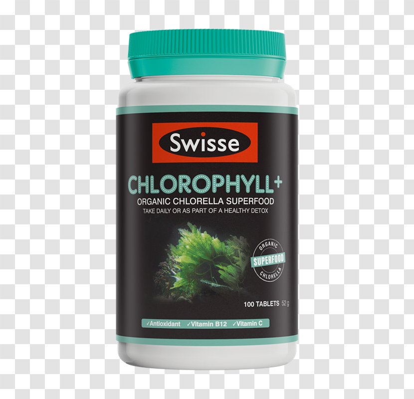 Dietary Supplement Swisse Chlorophyll Antioxidant Spirulina - Liquid Transparent PNG