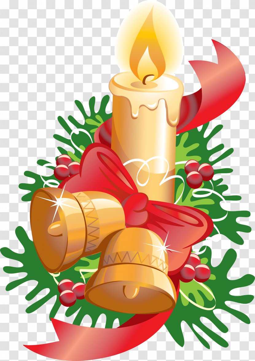 Christmas Decoration Santa Claus Clip Art - Holiday - Candle Image Transparent PNG