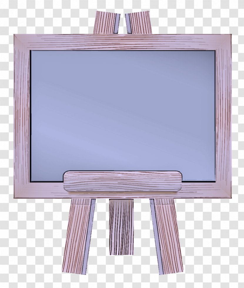 Easel Blackboard Rectangle Mirror Transparent PNG