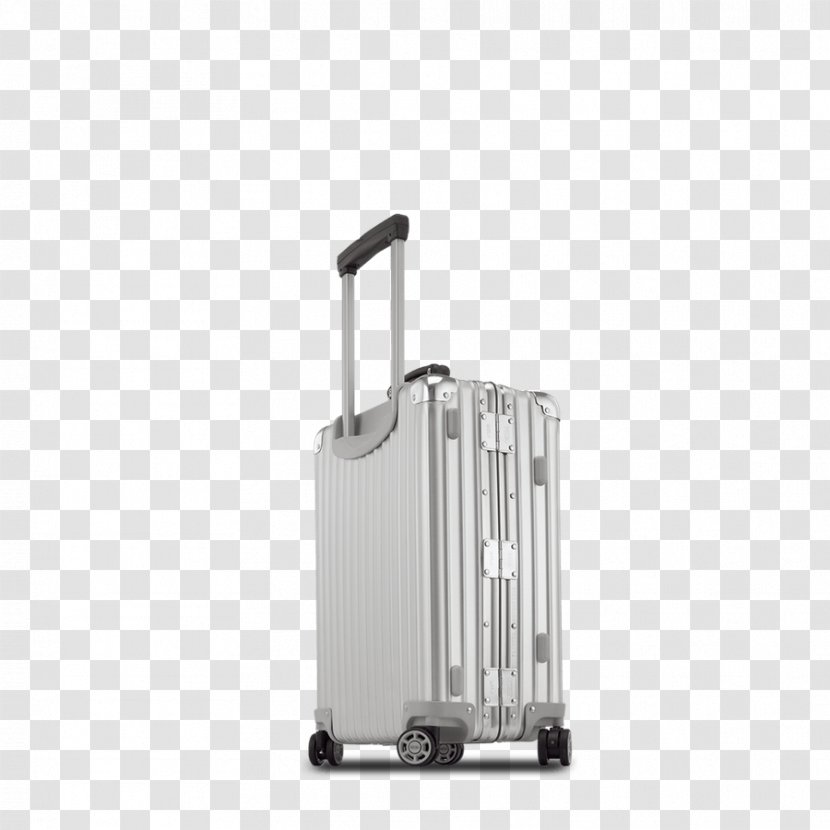 Rimowa Classic Flight Cabin Multiwheel Suitcase Silver Transparent PNG