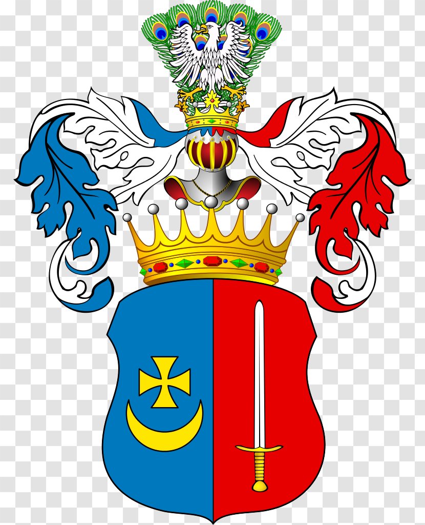 Hejdel Baron Coat Of Arms Heinzel Von Hohenfels Poland - Family Transparent PNG
