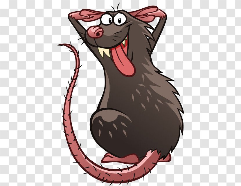 Cartoon Rat Clip Art Muridae Fictional Character - Mouse Transparent PNG