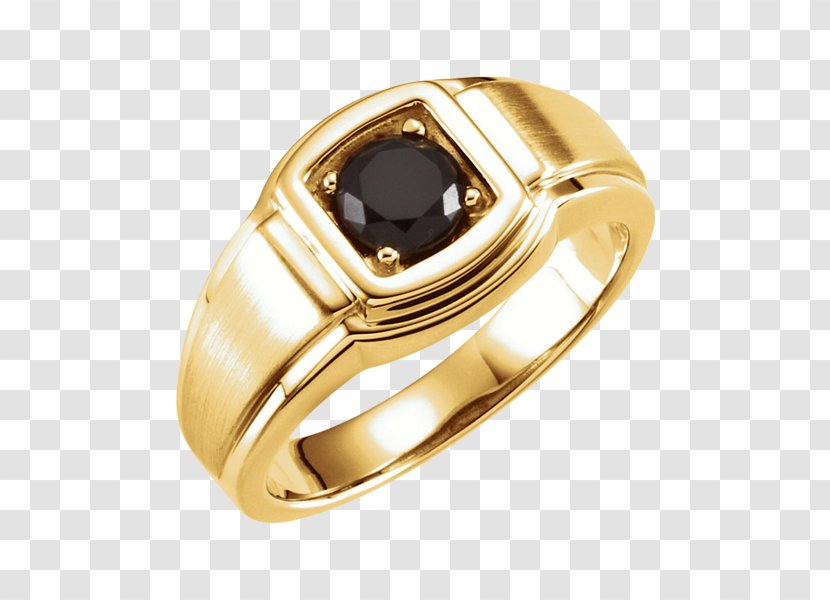 Ring Onyx Jewellery Gold Bitxi - Platinum - Jewelry Transparent PNG