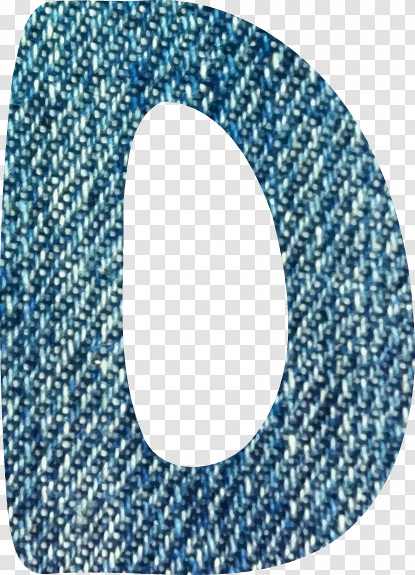 Letter English Alphabet Denim Clip Art - Blue Transparent PNG