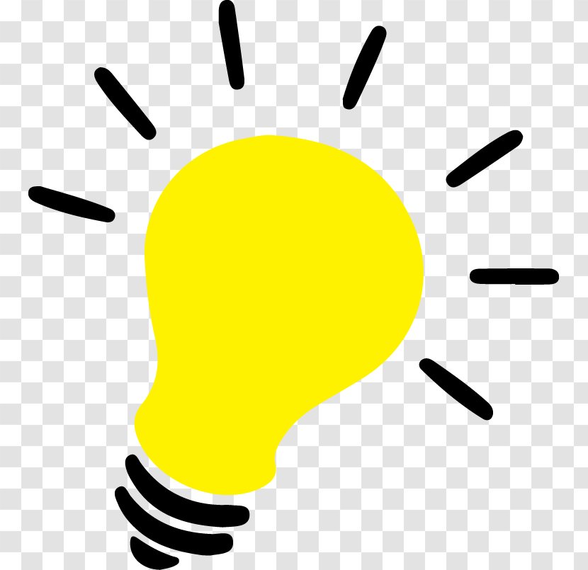 Clip Art Incandescent Light Bulb Image - Finger Transparent PNG