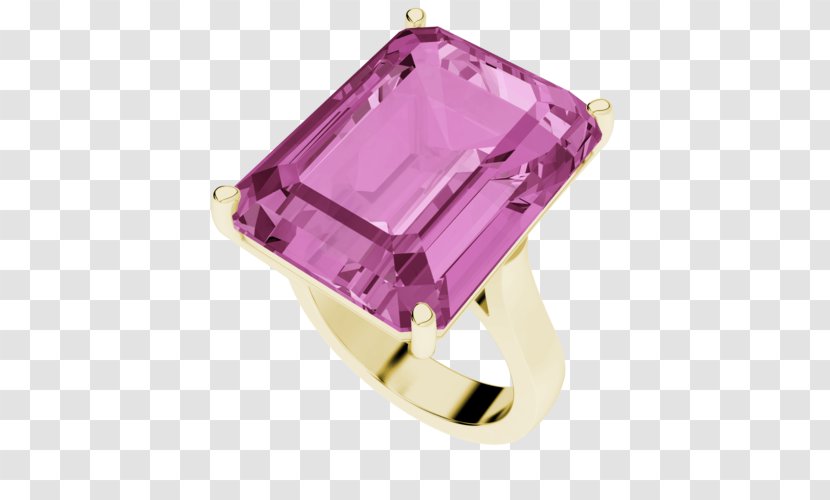 Russian Wedding Ring Amethyst Blue Transparent PNG