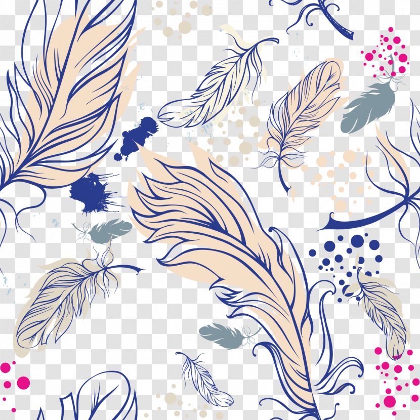 Feather Clip Art - Flora Transparent PNG