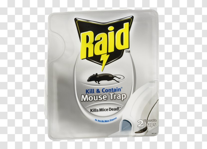 Mousetrap Raid Trapping Insect Trap - S C Johnson Son - Mouse Transparent PNG