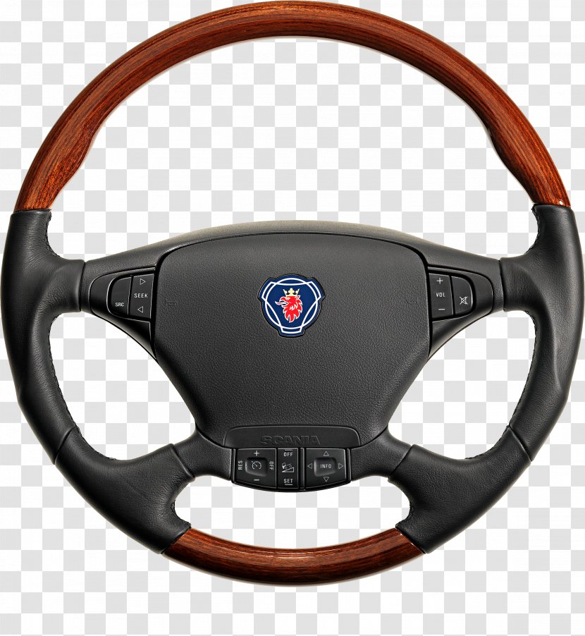 Steering Wheel Car Scania Truck Driving Simulator - Spoke Transparent PNG